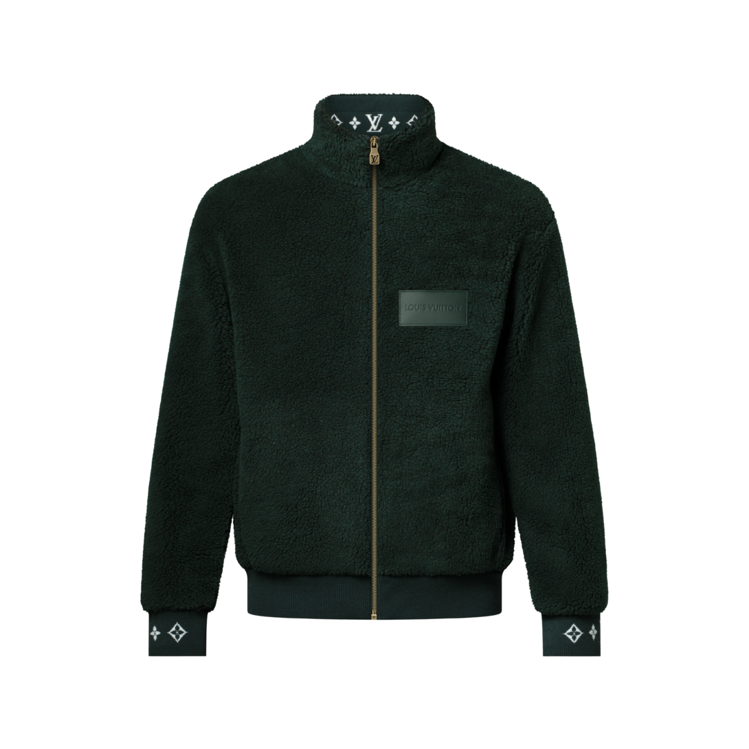 LOUIS VUITTION ジャケット　プルゾン Leather Patch Fleece Blouson - Ready-to-Wear 1AIIRB | LOUIS VUITTON